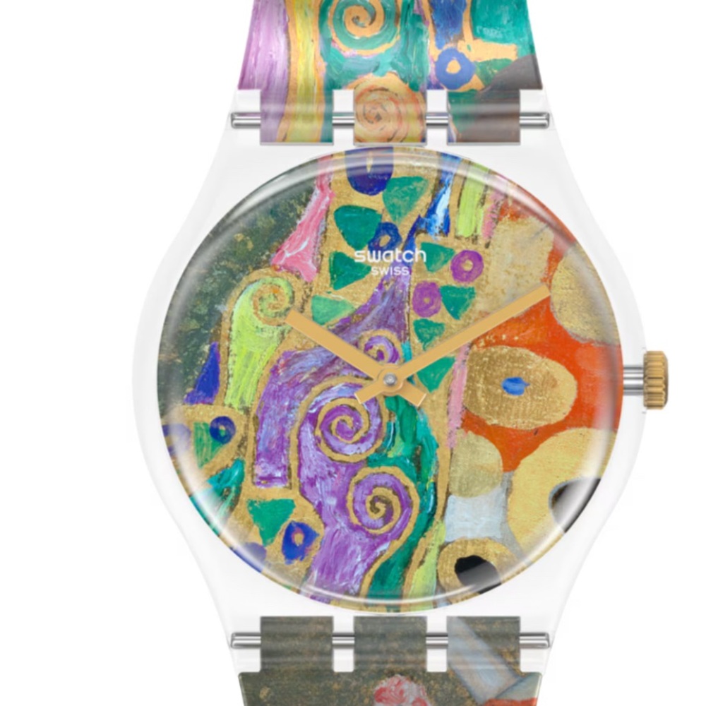 NIB Swatch x MoMA Watch - Hope II by Gustav Klimt